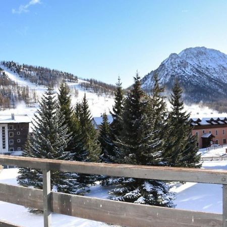 Studio Renove Pour 3 Au Centre De Montgenevre Avec Parking - Fr-1-266-166 Exteriör bild